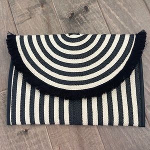 Modern Straw Clutch from Stella & Dot